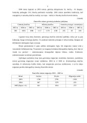Panevėžio miesto demografinė situacija 2003-2005 metais 5 puslapis