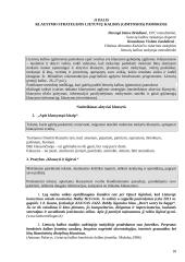 Kompetencijų ugdymo pavyzdžiai. Lietuvių gimtoji kalba 18 puslapis