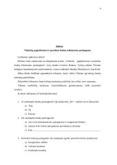 Sociologinio tyrimo programa: "Vilniečių pageidavimai ir poreikiai bankų teikiamoms paslaugoms" 9 puslapis