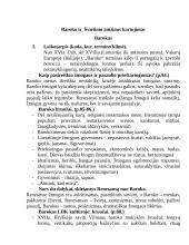 Baroko ir Švietimo amžiaus kartojimas