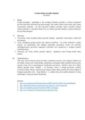 Graikų mitinio pasaulio slėpiniai (kalbėjimo planas)