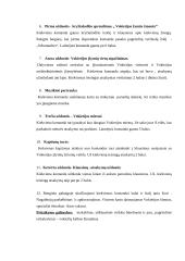 Ugdomoji pamokos analizė. Renginio planas 6 puslapis