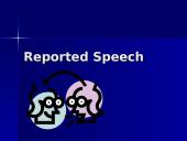 Reported Speech slides