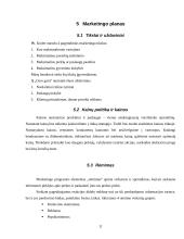 Verslo planas: pirčių ir saunų įranga IĮ "Gero garo" 11 puslapis