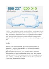 Gyventojų migracija Lietuvoje. Statistinis tyrimas 14 puslapis