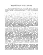 Žmogus ir jo vertybės laisvėje ir prievartoje