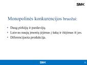 Pagrindiniai rinkos stuktūrų tipai  15 puslapis