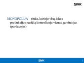 Pagrindiniai rinkos stuktūrų tipai  4 puslapis