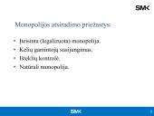 Pagrindiniai rinkos stuktūrų tipai  5 puslapis