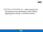 Pagrindiniai rinkos stuktūrų tipai  7 puslapis