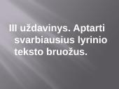 Lyrikos tekstų analizė, Mačernio 11 rudens sonetas 13 puslapis