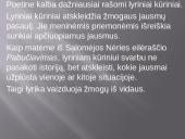 Lyrikos tekstų analizė, Mačernio 11 rudens sonetas 14 puslapis