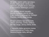 Lyrikos tekstų analizė, Mačernio 11 rudens sonetas 19 puslapis