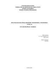 Politologijos žinių reikšmė teisininkės/teisininko veiklai
