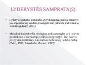 Lyderystės tipų skaidės 13 puslapis
