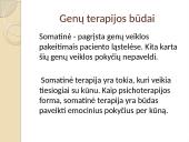 Genų terapija – ląstelės genetinės informacijos pakeitimas gydymo tikslais 4 puslapis