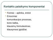 Efektyvios komunikacijos skaidrės 11 puslapis