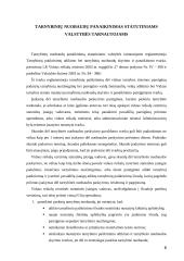 Tarnybinių nuobaudų skyrimo ir panaikinimo pagrindas ir tvarka statutiniams valstybės tarnautojams 8 puslapis
