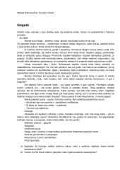 Stepo Eitminavičiaus novelės "Gegutė" analizė