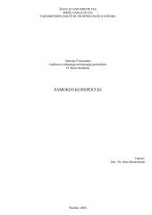 Braižybos pamokos konspektas
