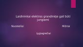 Laidininkų jungimo būdai 2 puslapis