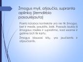 Justino Marcinkevičiaus žmogaus koncepcija 7 puslapis