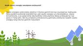 Atsinaujinantys energijos šaltiniai. Saulės energija 9 puslapis