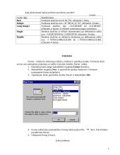 Duomenų bazių sudarymas 6 puslapis