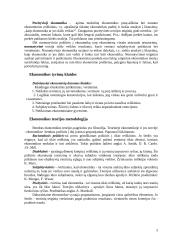 Ekonomikos teorijos samprata 3 puslapis