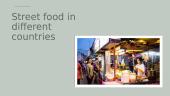 Street food in different countries