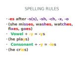 Present Simple and Present Continious rules 3 puslapis