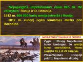 Napoleono epocha. Pergalė ir pralaimėjimai skaidrės 13 puslapis