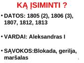 Napoleono epocha. Pergalė ir pralaimėjimai skaidrės 3 puslapis