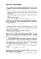 Ekonomikos teorijos objektas