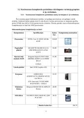 Kompiuterio parinkimo tipinėms vartotojų grupėms kriterijai ir rekomendacijos 8 puslapis