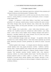 Valstybinio švietimo strateginių nuostatų įgyvendinimo pradiniame ugdyme problemos 6 puslapis