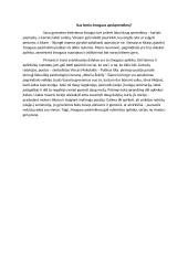 Kas lemia žmogaus apsisprendimą