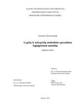 Lygčių ir nelygybių simbolinio sprendimo lygiagretusis metodas 2 puslapis