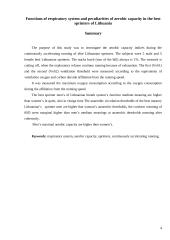 Geriausių Lietuvos sprinterių kvėpavimo sistemos funkcijos ir aerobinio pajėgumo ypatumai 4 puslapis