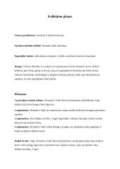 Skriauda ir kaltė literatūroje (Kalbėjimo planas)