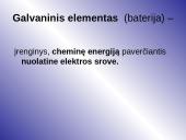 Nuolatinės elektros srovė ir jos šaltiniai 10 puslapis