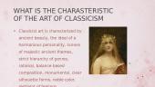 Classicism Art (presentation) 3 puslapis