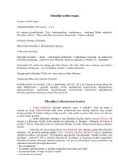 Filosofinės minties raida 3 puslapis