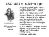Lietuva Rusijos imperijos valdžioje (skaidrės) 13 puslapis