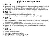 Pirmasis pasaulinis karas (skaidrės) 12 puslapis