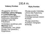 Pirmasis pasaulinis karas (skaidrės) 13 puslapis