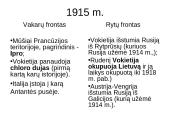 Pirmasis pasaulinis karas (skaidrės) 14 puslapis