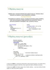 Objektinio programavimo konspektas 9 puslapis