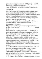 Lietuvos nepriklausomybės atkūrimas 15 puslapis