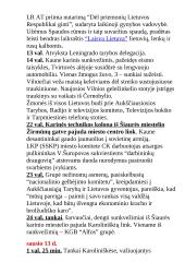 Lietuvos nepriklausomybės atkūrimas 18 puslapis